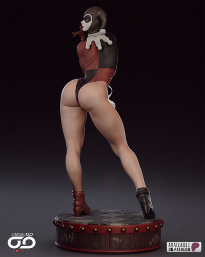 Harley quinn statue - dc,