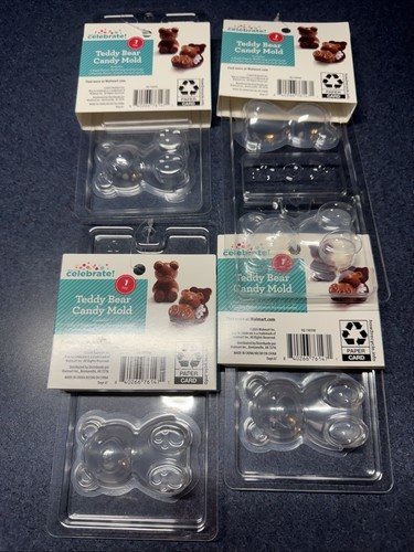 Teddy bear candy mold - mold, sets