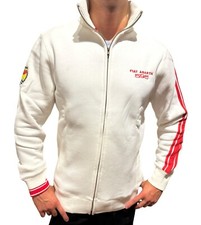 Fiat Abarth 595 Jacket, White / Red, Limited Edition, L│XL 50th Anniversary