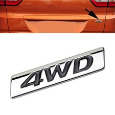 1x Black& Silver 4WD Metal