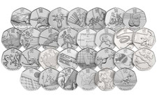 London Olympic 2012 50p Coins