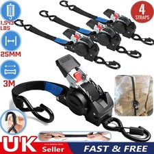 4Pack Heavy Duty Retractable