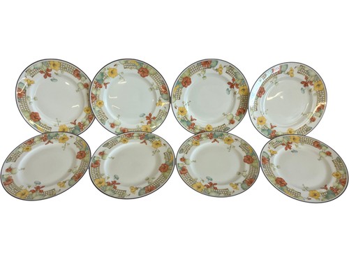 Wedgwood trellis flower dinner - trellis,