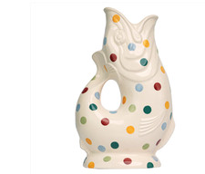 Emma Bridgewater Polka Dot Original Gluggle Jug Size: XL Genuine Factory 2nd NEW