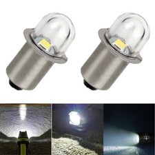 2 LED Bulb For Torch/flashlight Makita Ryobi DeWalt Bosch Hitachi Panasonic Worx