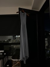 Twobirds Classic Ballgown in Dusty Blue $290