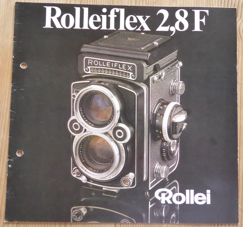 Rollei rolleiflex f - 2.8,