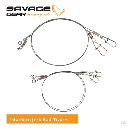 Savage gear titanium jerk - gear, bait