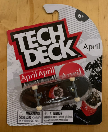 Tech deck april skateboards - tech,