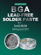 BEST BST 706A 138ºC Melting Point 50G Low-Melt Lead-Free Solder Paste