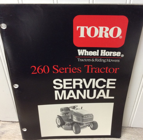Toro wheel horse 260 - toro,