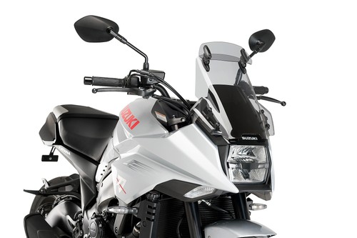 Puig touring screen with - with, visor