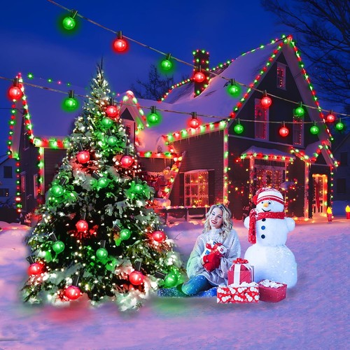 50ft christmas outdoor - christmas, festoon