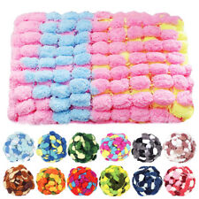 UK 130g Creative Pom Pom Thick Wool Baby Yarn Chunky Knitting Crochet ALL COLOUR