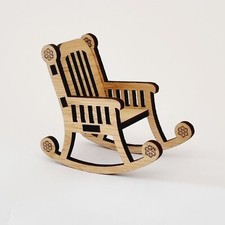 Christmas in Heaven Ornament Rocking Chair Christmas Tree Gift Family Memorial