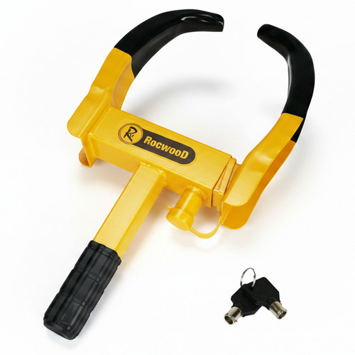 Caravan wheel clamp - wheel, lock