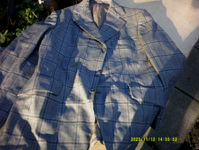 Magee Tailored Mens Wool Jacket Check Pattered unsized