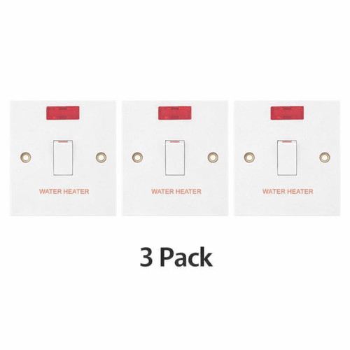 Water heater switch neon - water,