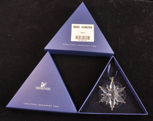 Swarovski christmas snowflake - swarovski,