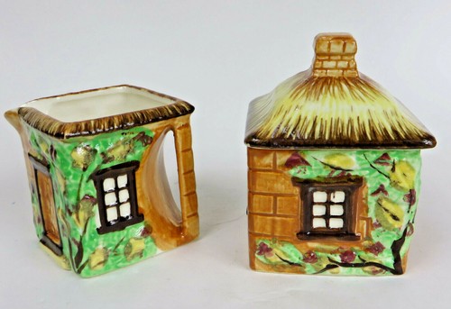 Vtg occupied japan cottageware - occupied,