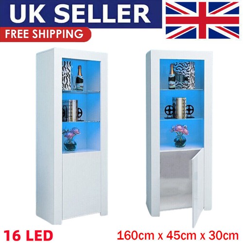 High gloss white tall display - gloss,
