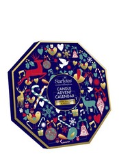 Starlytes Scented Tea Light Candle Advent Calendar, 24 Tea Lights and Holders