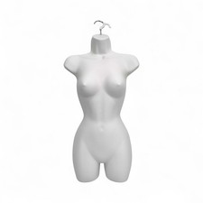 White Female Hanging Body Form