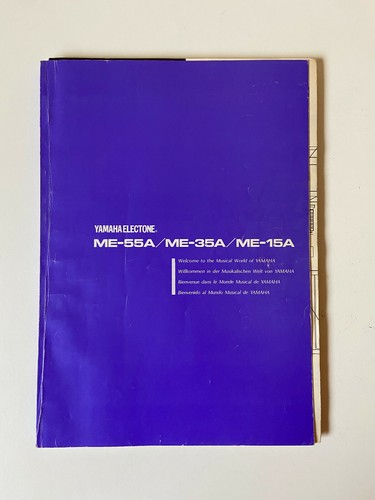 Yamaha electone manual for - yamaha,