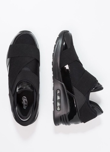 Buffalo black trainers - buffalo,