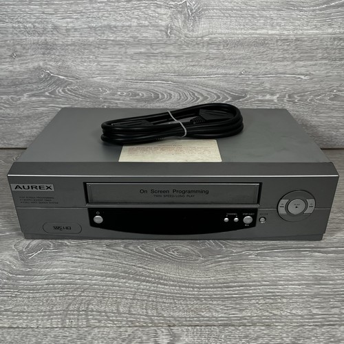 Aurex vcr1500 vhs player - aurex, hq