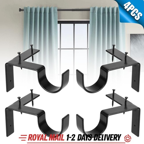 4pcs curtain pole brackets - 4pcs,