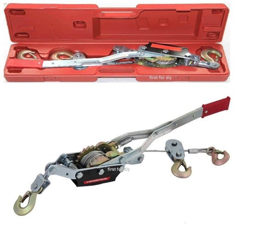 Ton puller hand winch - 4,