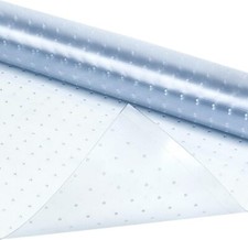 PLASTIC HEAVY DUTY CARPET PROTECTOR FLOOR MAT CLEAR GUARD PROTECTOR HOME OFFICE 