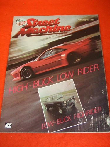Street machine high buck low - machine,