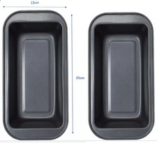 2 x Prima Non Stick Loaf Tin