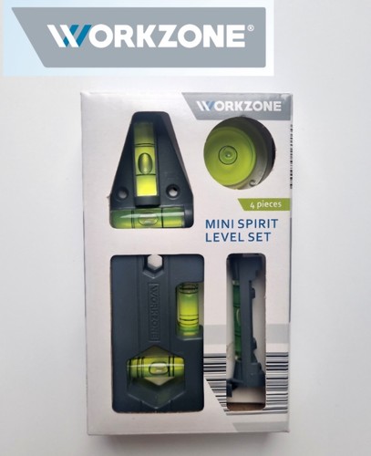 Workzone mini spirit level set