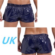 UK Mens Glossy Low Rise Boxer