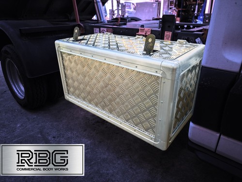 Aluminium toolbox storage - aluminium,
