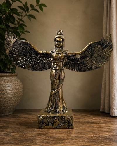 Large winged isis egyptian - isis,