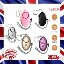 Highly Rated 140dB Personal Safety Alarm – Police Approved Keyring Panic Torch