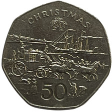 ISLE OF MAN 50P / FIFTY PENCE