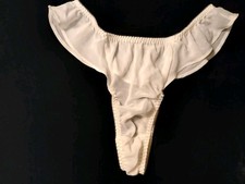 Vintage 90s White Sheer