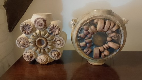 Bernard rooke pottery vases - pottery, 2x