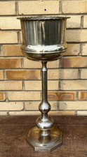 VINTAGE BRASS PEDESTAL FLOOR