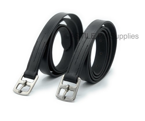 Leather stirrup leathers - stirrup,