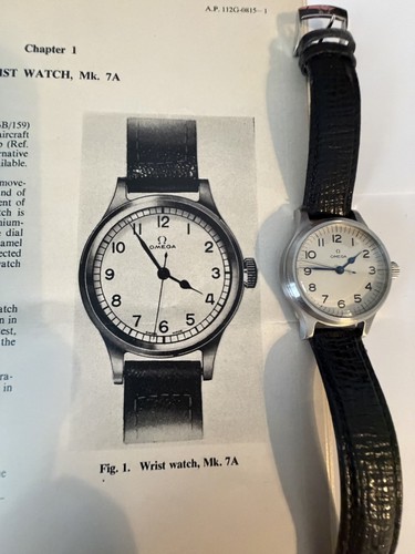 Rare omega 159 1950 - rare, raf