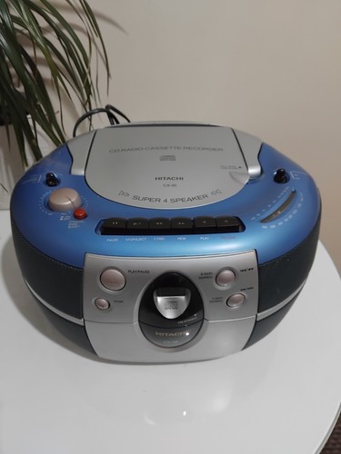 Hitachi portable boombox - hitachi, cx-35