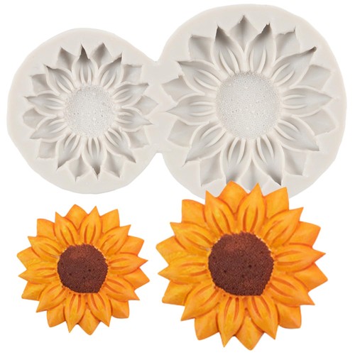 Flower silicone mold - silicone,