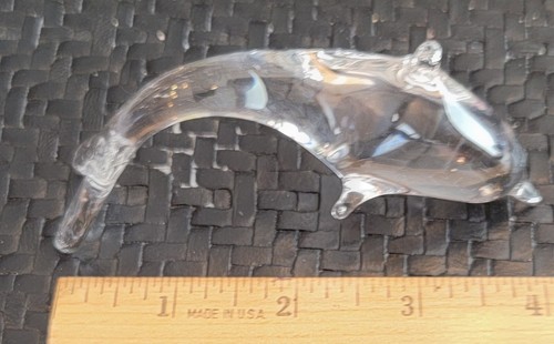 Art glass dolphin paper - dolphin,
