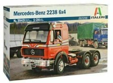 ITALERI 3943 Mercedes-Benz 2238 6x4 Model Truck Kit 1:24 Scale..